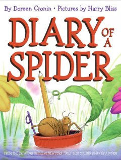 Diary of a Spider Doreen Cronin, Harry Bliss (Illustrator)