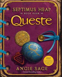 Queste (Septimus Heap Series #4) Angie Sage, Mark Zug (Illus