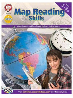 Map Reading Skills, Grades 5-8+