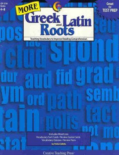 More Greek And Latin Roots 2210