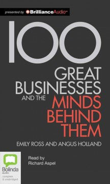 CD - 100 Great Businesses and the Minds Behind Them