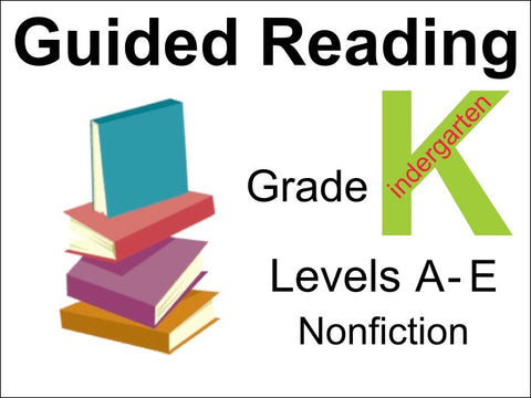 Guided Reading Kindergarten Nonfiction Set (100 bk set)